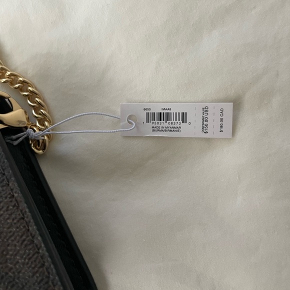 Coach: Mini Wallet with Chain NWT - Picture 3 of 5